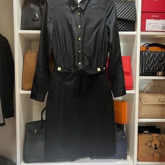 Diane von Furstenberg Silk Shirtdress - Picture 3 of 6